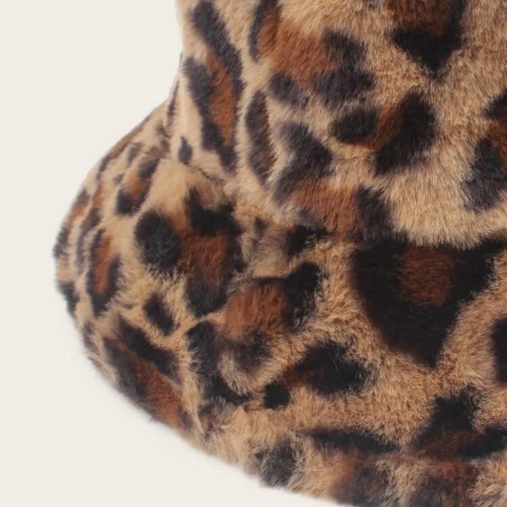 Leopard Pattern Bucket Hat - Picture 3 of 3